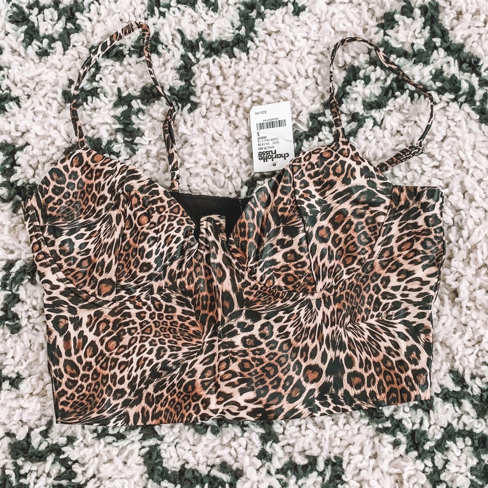 Animal print top
